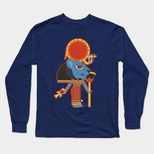 Sekhmet Goddess of War and Health Long Sleeve T-Shirt